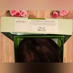 Brand New Estetica Designs Naturalle Collection Chloe Color: R6/27H Wig in Box